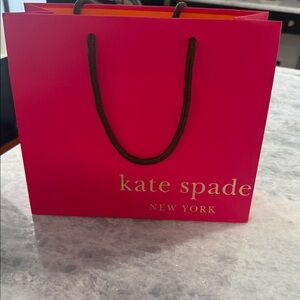 Kate Spade Vibrant Pink Shopping Bag